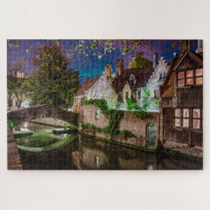 Pont Bonifacius à Bruges Jigsaw Puzzle
