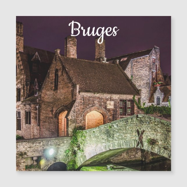 Pont Bonifacius à Bruges Magnet (Devant)