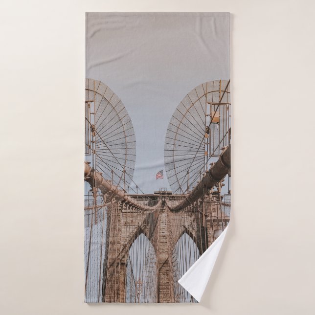 PONT BROOKLYN NEW YORK (Serviette de bain)