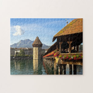 Pont couvert de Lucerne Puzzle