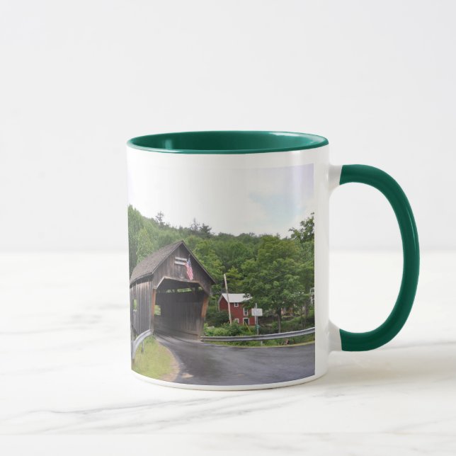 Pont couvert de terriers - tasse (Droite)
