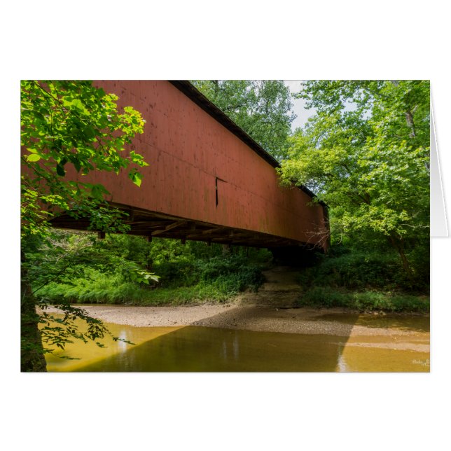 Pont couvert de Wilkens Mill (Devant Horizontal)