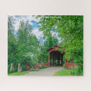 Pont couvert Vermont. Puzzle