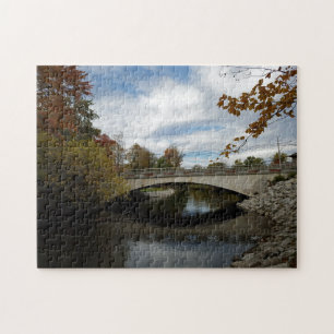 Pont créatif ciel d'eau photo puzzle puzzle
