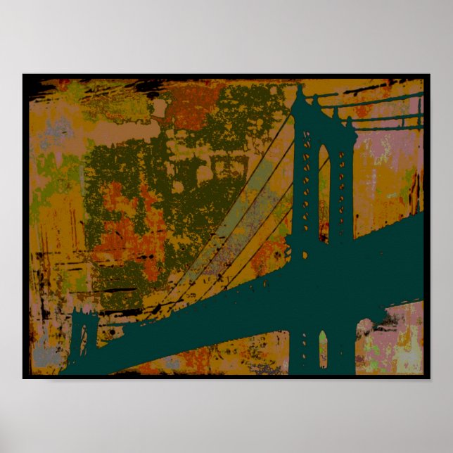 Pont dansant ~ Imprimer / Poster (Devant)