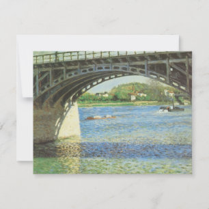 Pont d'Argenteuil par Gustave Caillebotte