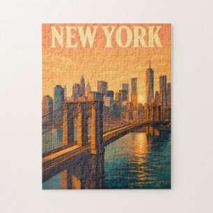 Pont de Brooklyn NYC Voyage New York Puzzle