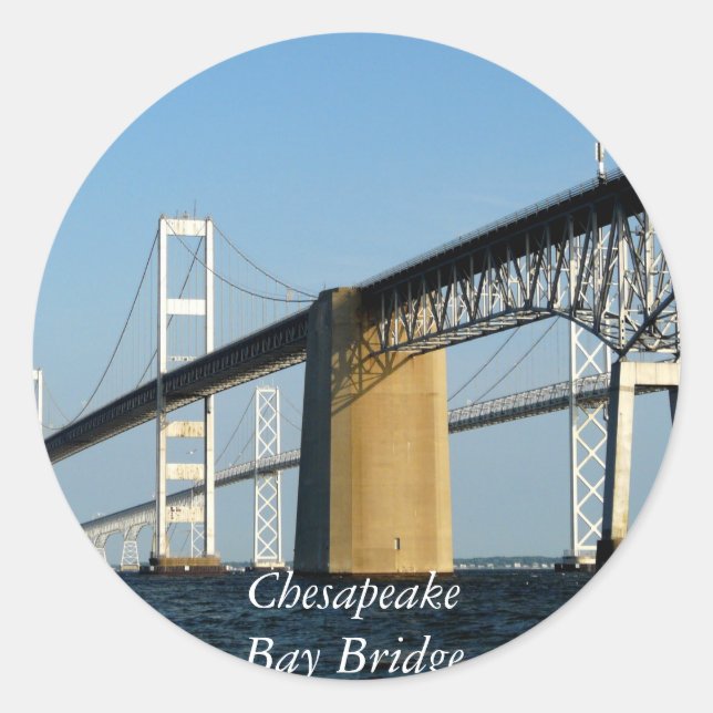 Pont de la baie de Chesapeake - STICKER (Devant)