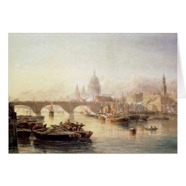 Pont de la cathédrale et de Londres de St Paul (Devant horizontal)
