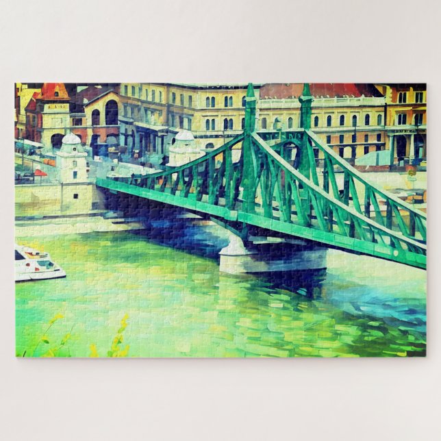 Pont de la Liberté - Budapest - Puzzle (Horizontal)
