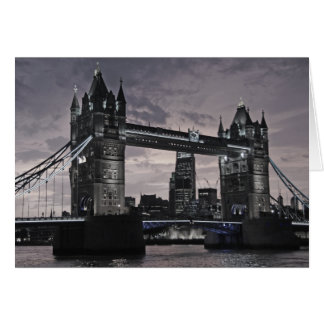 Pont de la Tour Noire et Blanche Londres Tamise
