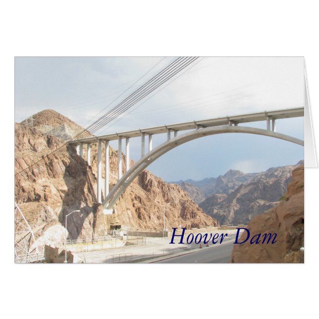 Pont du barrage Hoover (Devant horizontal)