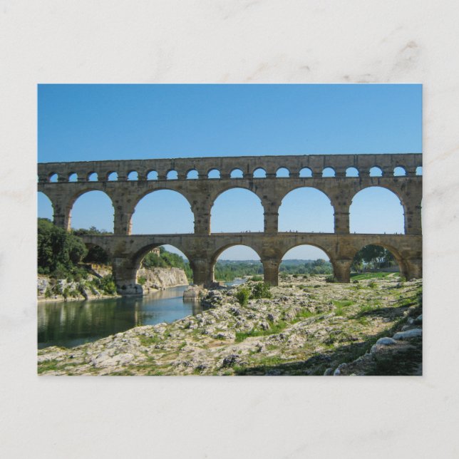Pont du Gard, France - Carte postale (Devant)