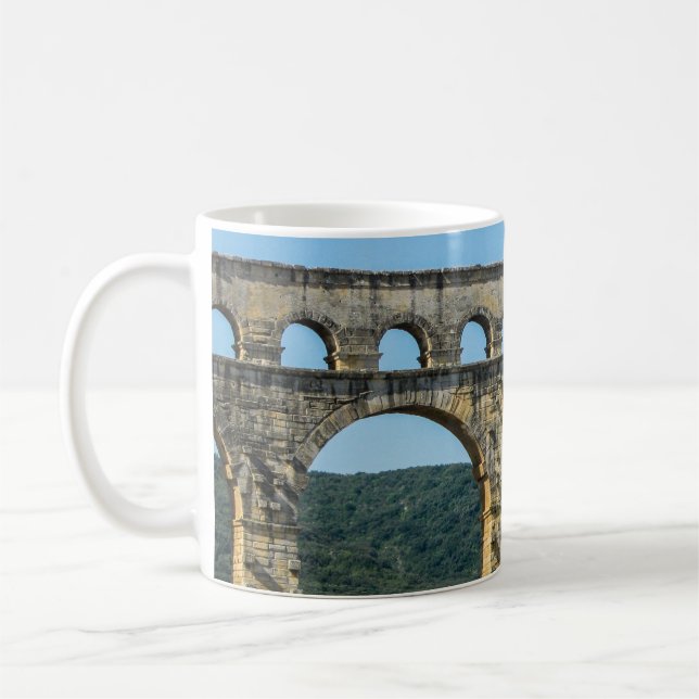Pont du Gard, France - Mug classique (Gauche)