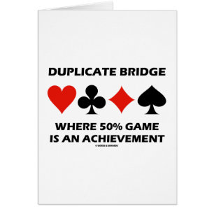 Pont en double où le jeu de 50% est un