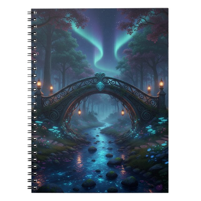 Pont enchanté Cahier spiralé (Devant)