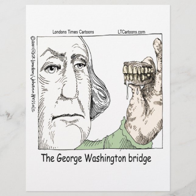 Pont George Washington & Dentiers Cadeau Amusant (Devant)