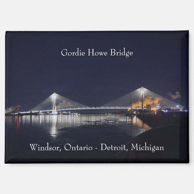 Pont Gordie Howe aimant (Recto)