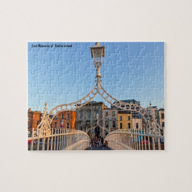 Pont Ha'penny Dublin Irlande Puzzle (Horizontal)