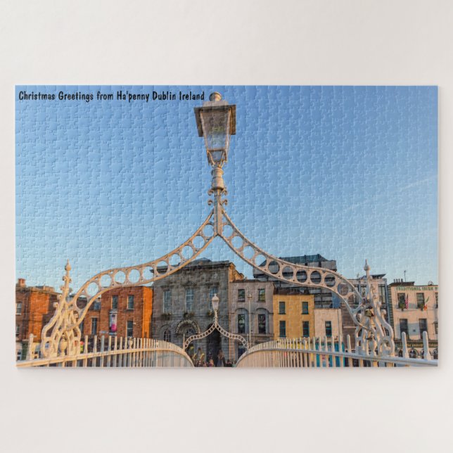 Pont Ha'penny Dublin Irlande Puzzle (Horizontal)