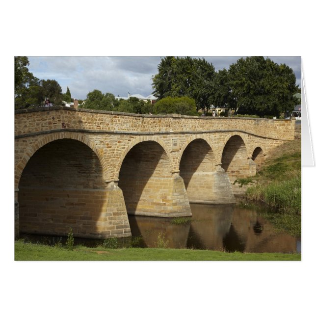 Pont historique de Richmond (le plus ancien d'Aust (Devant horizontal)