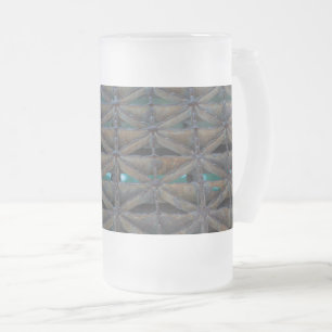 Pont inutilisable Abstrait Verre Frosted Bière Mug