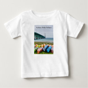 Pont Mackinac Et Chaussons T-Shirt Pour Bébé