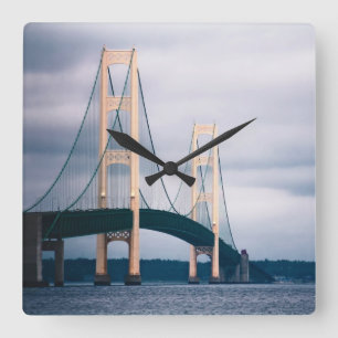 Pont Mackinac - Horloge murale