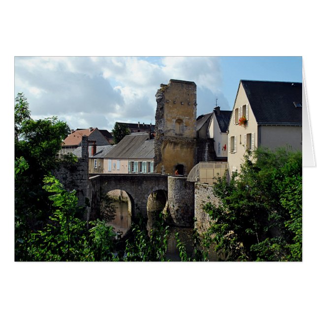 Pont médiéval de Chartes (Devant horizontal)