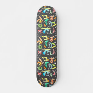 Pont moderne d'art skateboard