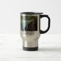 Pont mystique de verger de tasse de café de hêtre