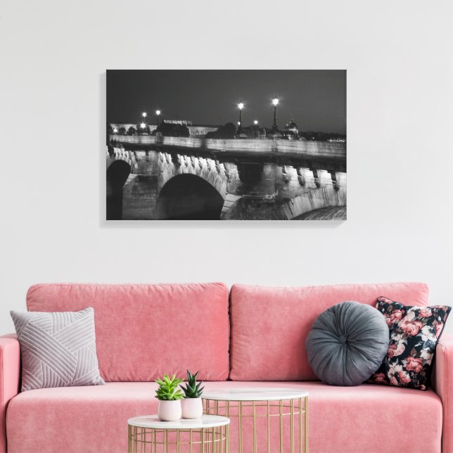 Pont Neuf Paris Impression sur toile (Insitu(Salon))