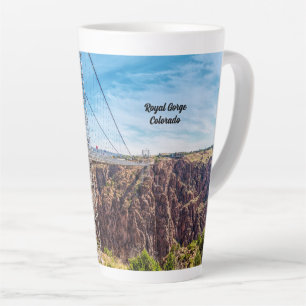 Pont Royal Gorge Vue latérale Latte Mug