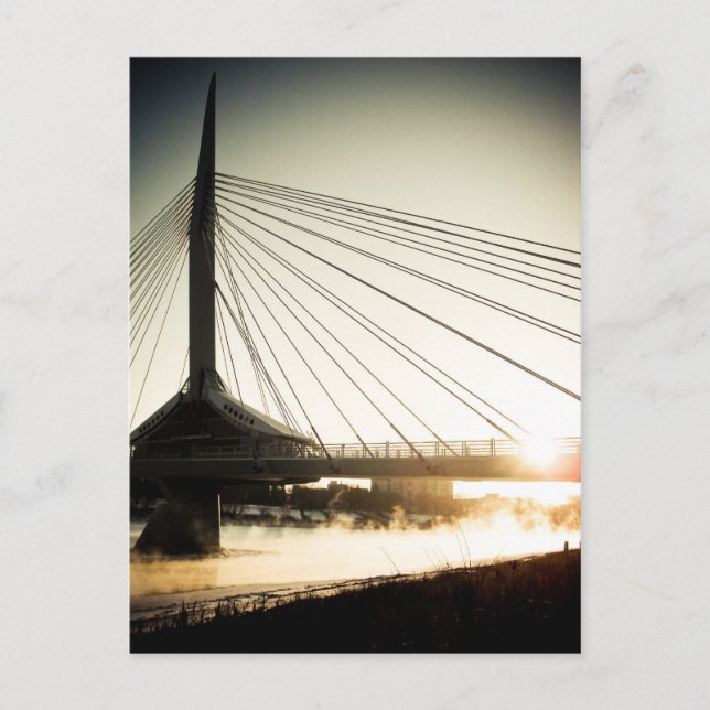 Pont Sunrise Saint Boniface 02 Carte postale (Devant)