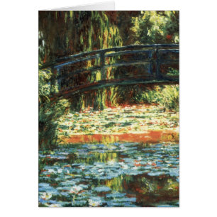 Pont sur l'étang Nénuphar par Claude Monet