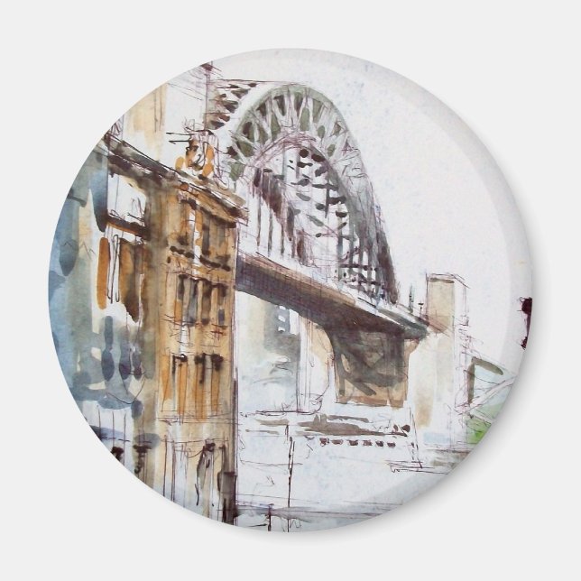 Pont Tyne de Dean Street Magnet (Devant)
