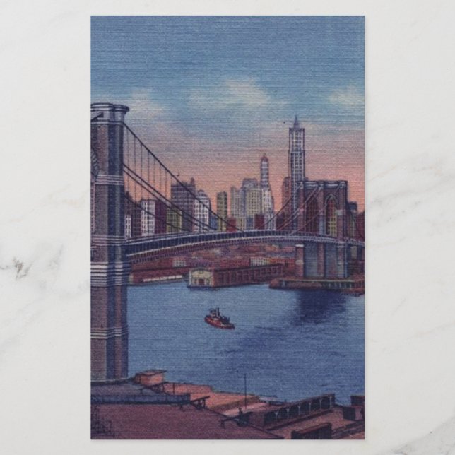 Pont vintage Brooklyn (Devant)