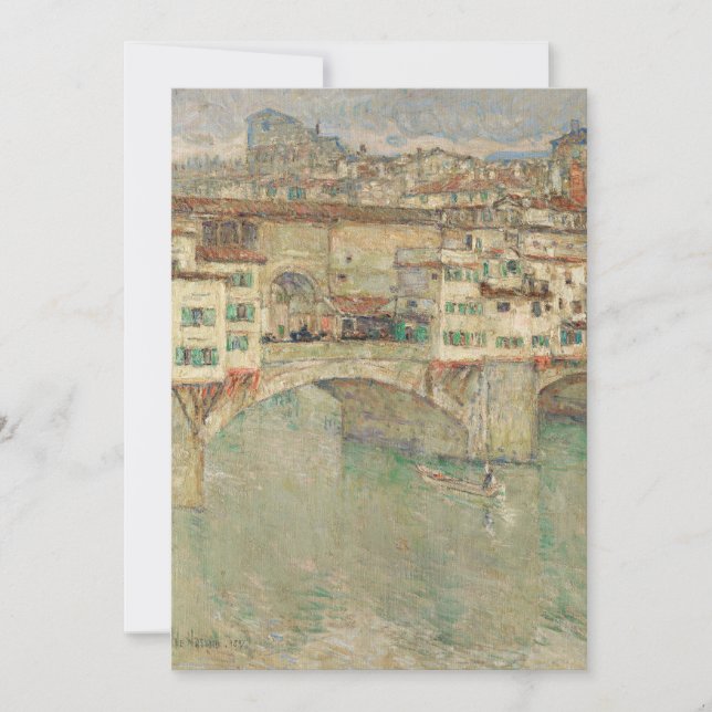 Ponte Vecchio | Childe Hassam (Devant)