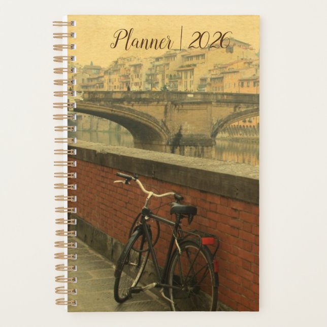Ponte Vecchio Florence 2026 Planificateur annuel  (Devant)
