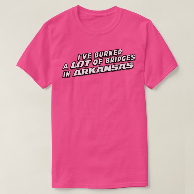 Ponts brûlés dans Ark TShirt (Design devant)