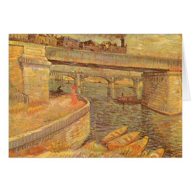 Ponts de Van Gogh à Asnières sur la Seine (Devant horizontal)