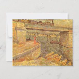 Ponts sur la Seine à Asnières de Vincent van Gogh