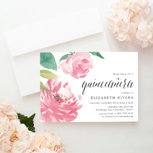Pony florissant   Quinceanera Invitation