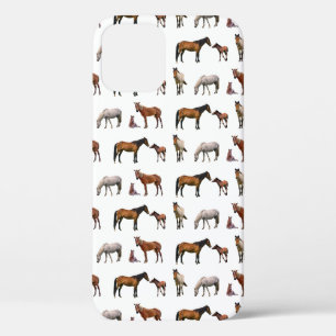 Pony Party iPhone 12 Coque (choisir la couleur)