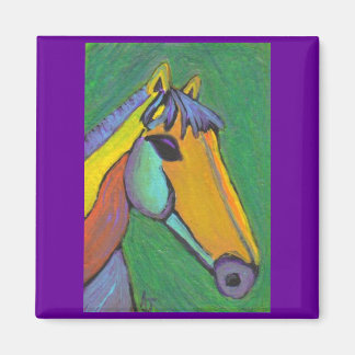 Pony peint - aimant
