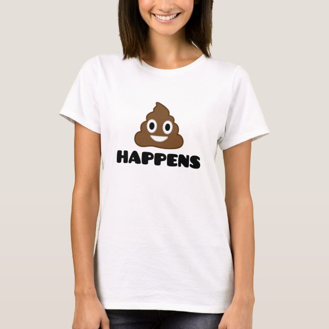 Poo se produit T-shirt (Devant)