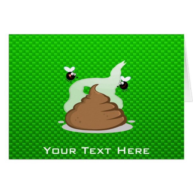 Poo Stinky ; Vert (Devant horizontal)