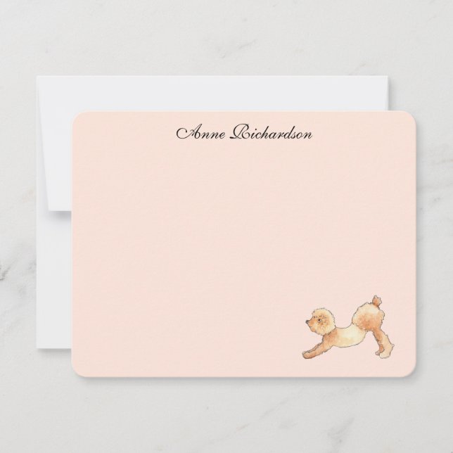 Poodle Custom Flat Merci Notes (Devant)