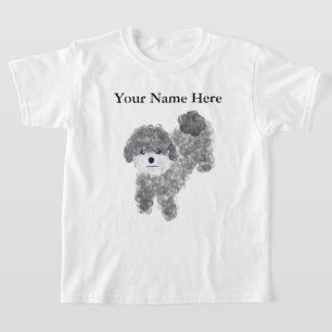 Poodle gris #1 T-shirt