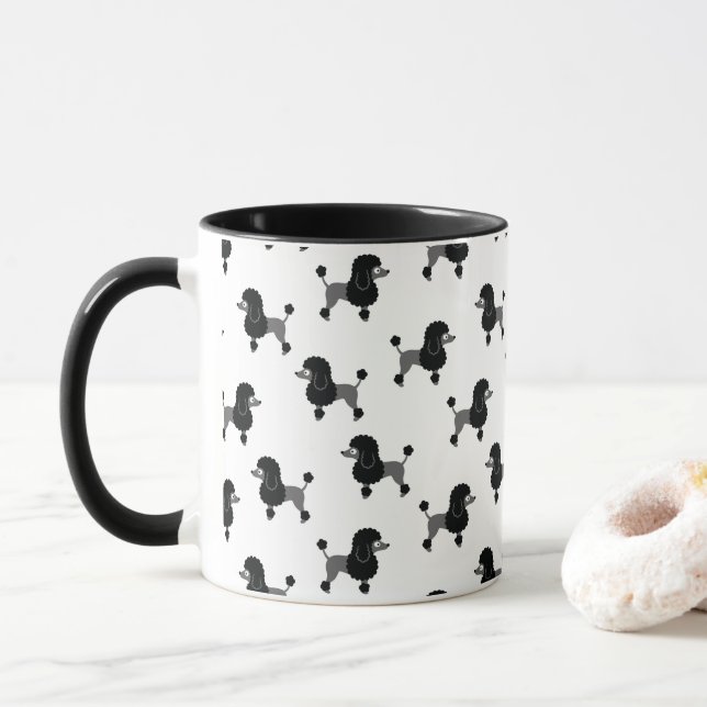 Poodle Mug (Avec donut)